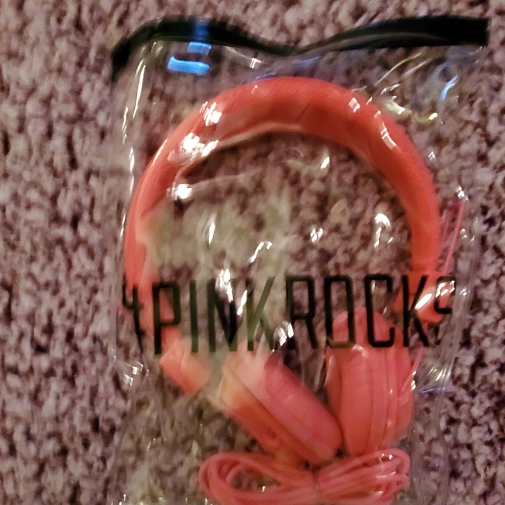 VS PINK Headphones